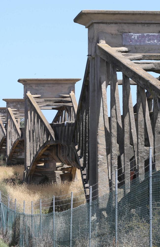 The aqueduct pictured in 2017. Picture: Mike Dugdale.