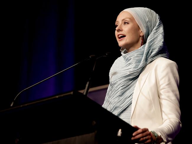 Susan Carland at the Adelaide International Women's Day Breakfast.