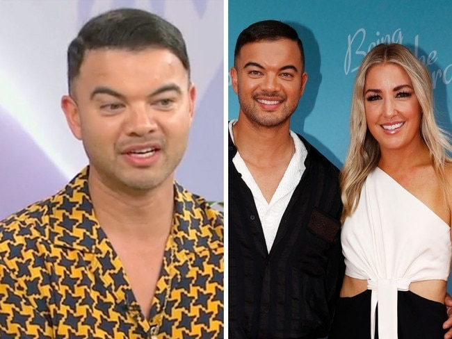 Guy Sebastian has opened up about his secret split from Jules. Picture: Seven/Jonathan Ng