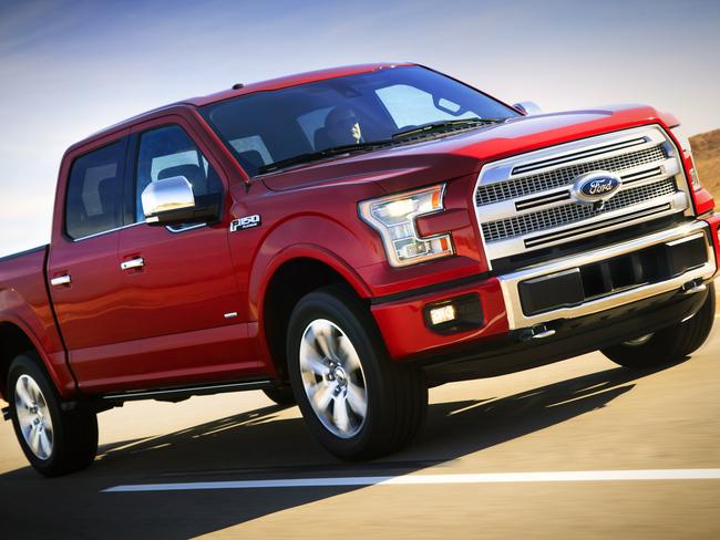 Photos of the Ford F-Series supplied in May 2015