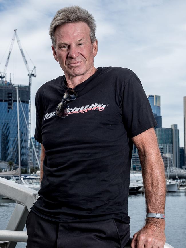 Sam Newman came face-to-face with Rozencwajg