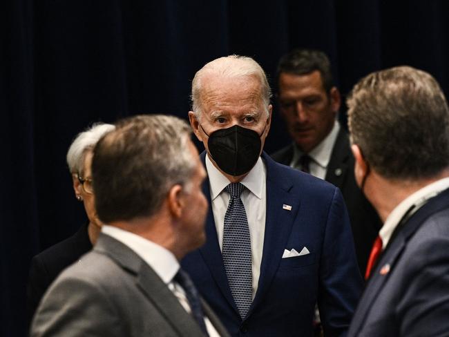 Joe Biden has tested positive for Covid. Picture: AFP