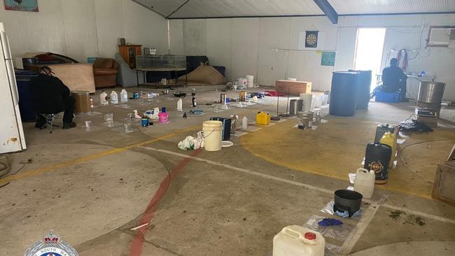 Police allegedly uncovered a clandestine drug manufacturing lab in Murrurundi in August last year and two men were arrested and charged.