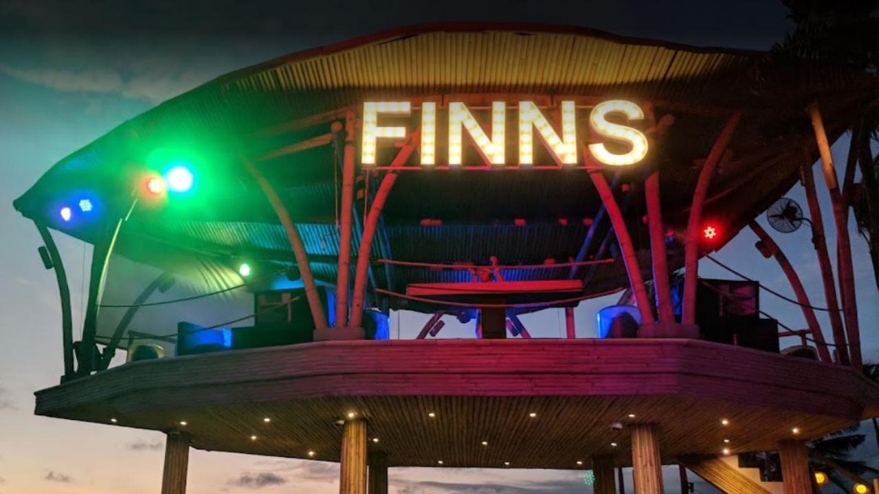 Finns Beach Club is a VIP hot spot among pumped-up wannabes and influencers. Picture: Goggle Maps