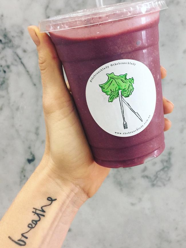 Charlie’s smoothie game is strong.