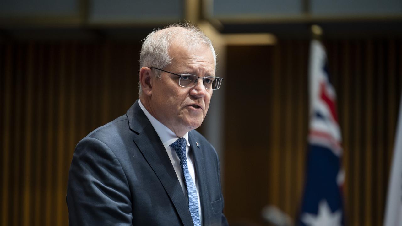 Prime Minister Scott Morrison will be in Melbourne on Tuesday to announce the deal. Picture: NCA NewsWire / Martin Ollman