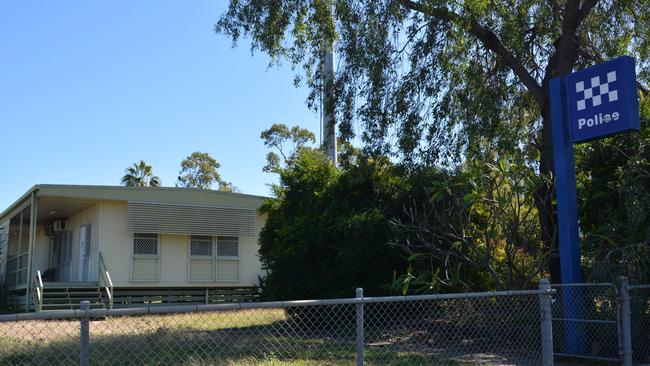 Dysart police station. Picture: Rae Wilson