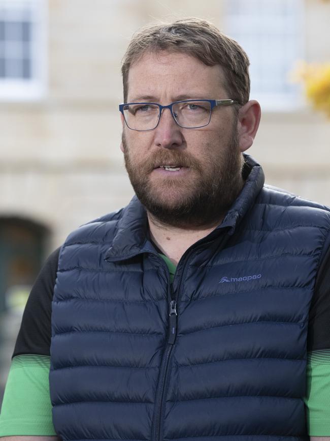 AEU Tasmania President David Genford. Picture: Chris Kidd