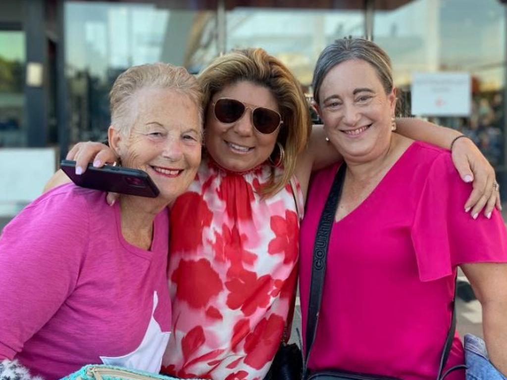 Rod Stewart and Cyndi Lauper fans outside the Adelaide Entertainment Centre. Picture: Agnes Gichuhi