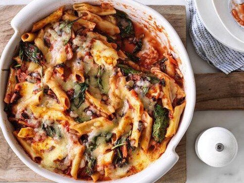 Italian pasta bake.