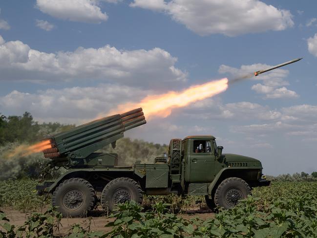 ‘There are no longer any restrictions on the range of weapons delivered to Ukraine – neither by the UK, France, nor us. There are no restrictions by the US either.’ Picture: Pierre Crom/Getty Images