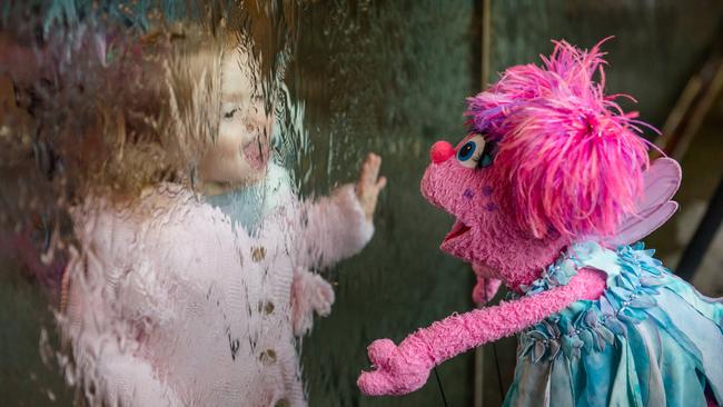 Sesame Street characters Abby Cadabby visit MoMA at the NGV. Picture: Eugene Hyland