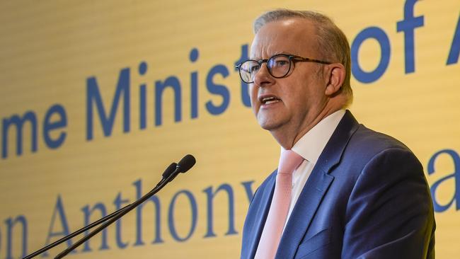 Prime Minister Anthony Albanese has not made balancing the books easy for NSW. Picture: Roy VanDerVegt