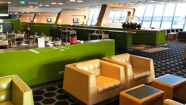 The Qantas Chairman’s Lounge in Sydney.