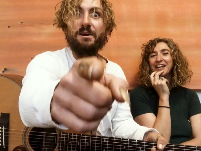 John Butler and Mama Kin performing during the APRA Music Awards 2020. Picture: Hyvio