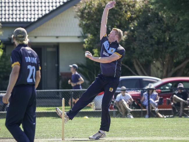 VSDCA: Brighton bowler Justin Butterfield. Picture: Valeriu Campan