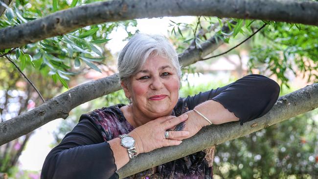 Jen Ishmakovich, 61, quickly got sucked into pokie machines after visiting a pub for a birthday party. Picture: Tim Carrafa