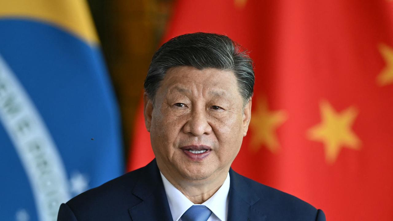 China's President Xi Jinping. China has issued an urgent notice to Syria. Picture: Evaristo Sa/AFP