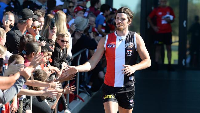 Dylan Roberton will step away from footy in 2019 to find an answer to his heart irregularities. Picture: Lawrence Pinder