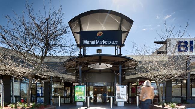 The alleged incident happened at Menai Marketplace shopping centre.