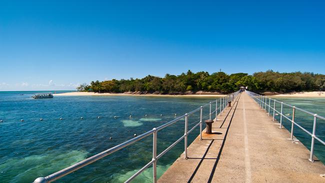 Green Island jetty, Great Barrier Reef, Australia