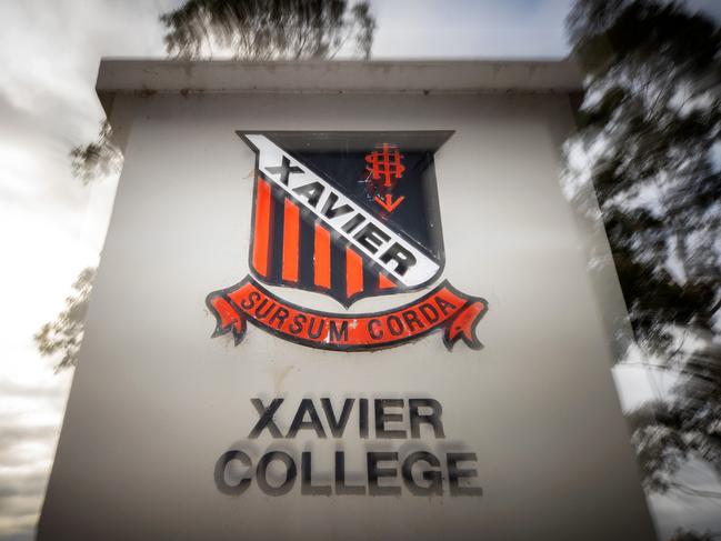 Xavier College in Kew, Melbourne. Picture: Mark Stewart