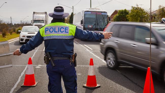 NSW Police Force has been carrying out isolation compliance checks. Picture: NSW Police