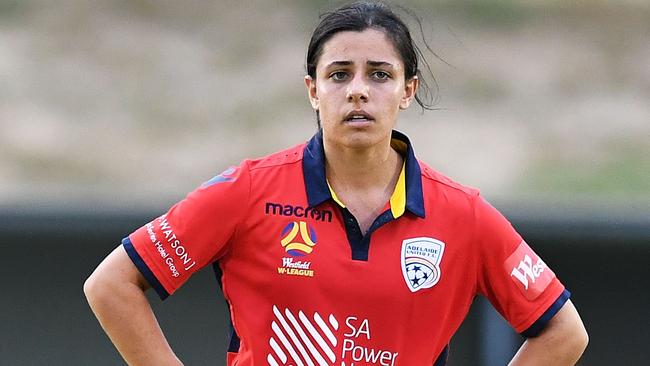 Adelaide United playmaker Alex Chidiac is eyeing an overseas move after a standout W-League campaign. Picture: Mark Brake/Getty Images