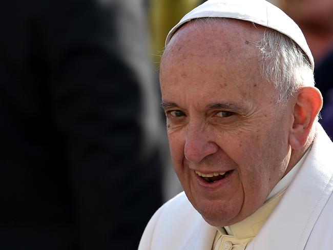 Church leader ... Cardinal George Pell has met with Pope Francis. Picture: AFP/Alberto Pizzoli