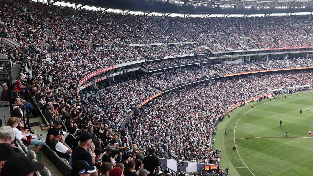 More than 90,000 could pack the MCG in round 24. Picture: Michael Klein