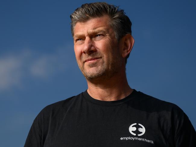 SYDNEY, AUSTRALIA - August 09: Ben Thompson of Employment Hero poses for a portrait in Sydney. (Photo by James Gourley/Publishd)