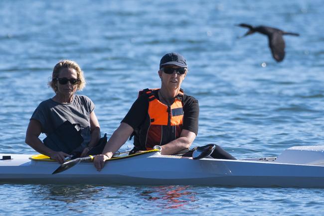 Oscar nominee Naomi Watts and The Walking Dead star Andrew Lincoln film Penguin Bloom at Palm Beach in August 2019. Pictures: Matrix