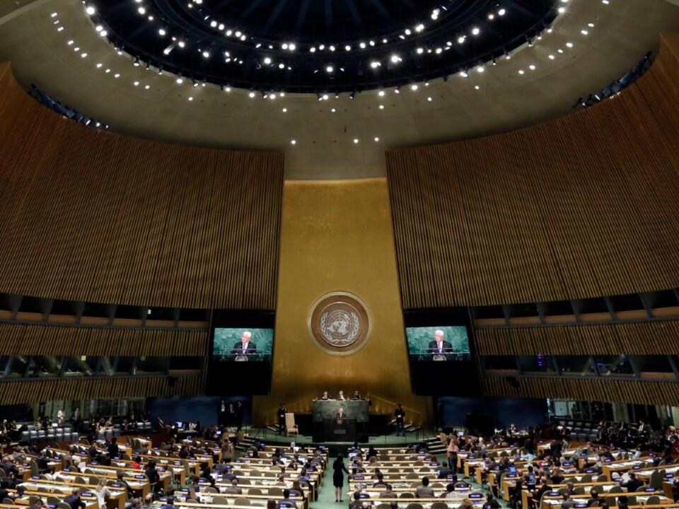 International community reaffirms its ‘unwavering support’ for a two-state solution at the UN