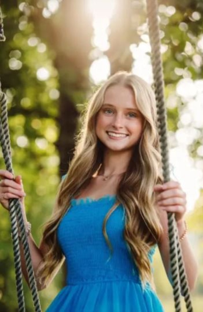 TikTok star Anna Grace Phelan has died at 19. Picture: Evans Funeral Home
