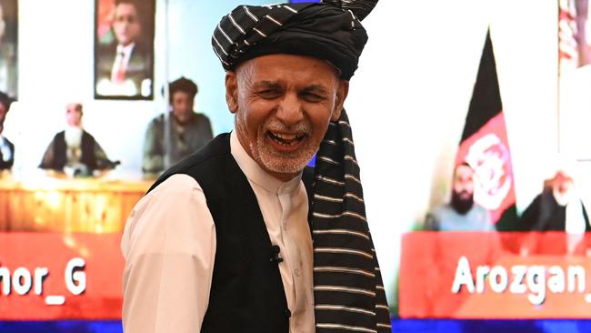 Afghanistan's President Ashraf Ghani. Picture: AFP