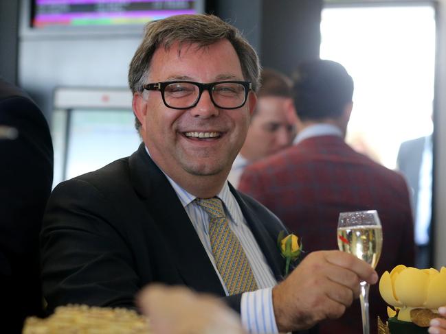 31/10/2016 Liberal power broker Michael Photios in the Tabcorp Marquee on Melbourne Cup day Picture: David Geraghty / The Australian.