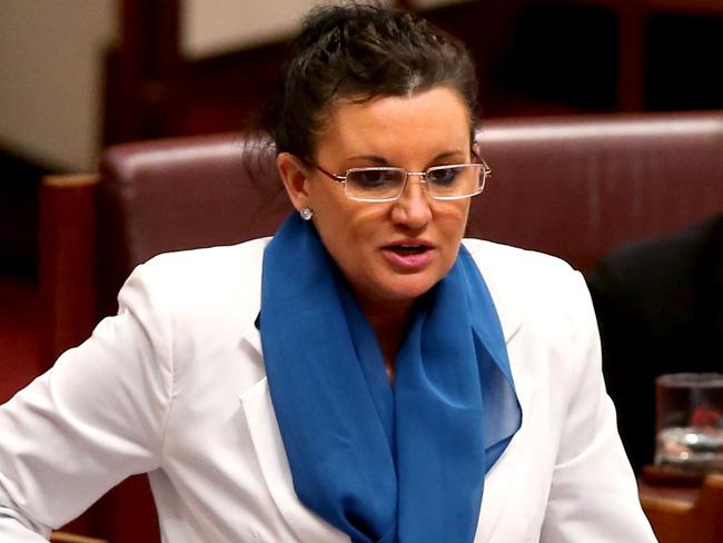 Embarrassed: Palmer United Party Senator Jacqui Lambie says she sorry for sexist comments.