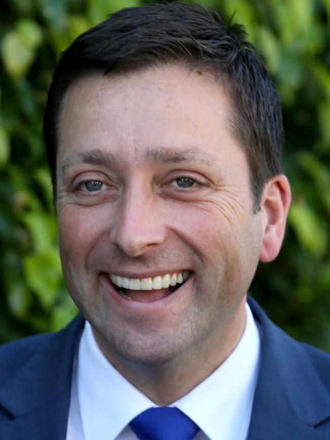 Opposition Leader Matthew Guy. Picture: The Australian