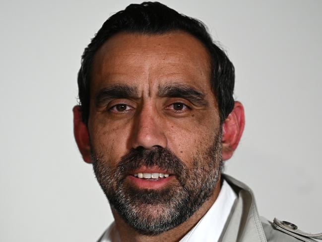 SYDNEY, AUSTRALIA - AUGUST 20: Adam Goodes attends the Sydney gala screening of The Australian Dream at Art Gallery Of NSW on August 20, 2019 in Sydney, Australia. (Photo by James Gourley/Getty Images)