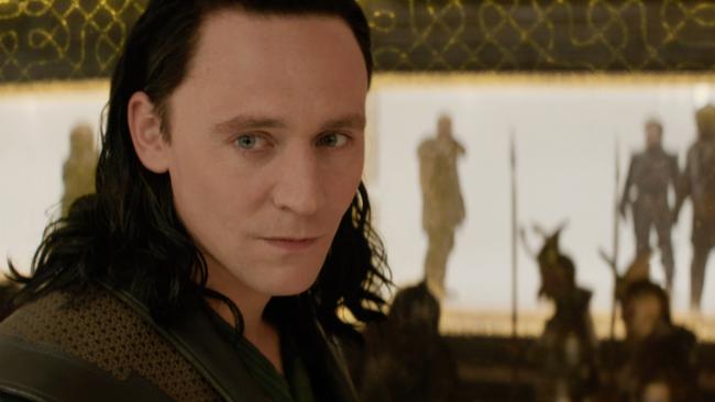 The actor now known as Taylor Swift’s new boyfriend, Tom Hiddleston, as Loki in Marvel's Thor: The Dark World. Picture: Supplied by Marvel.