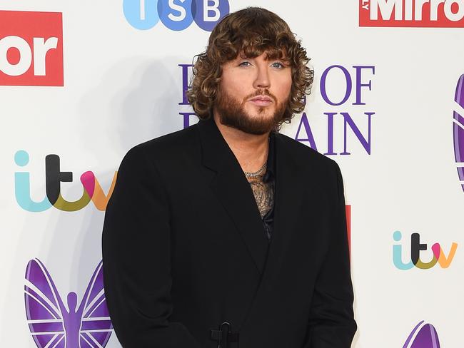 The singer was in pain when he arrived at the event held at Grosvenor House in London. Picture: Eamonn M. McCormack/Getty Images