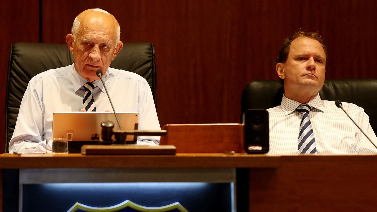 Former Cairns Regional Council mayor Bob Manning and ex-CEO John Andrejic were involved in a heated verbal confrontation outside Mr Manning’s home earlier this month. Image: Stewart McLean