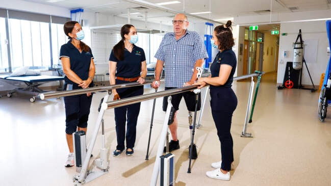 Mareeba Amputee Ben Crous Learns To Walk Again At 60 After Losing Hip ...