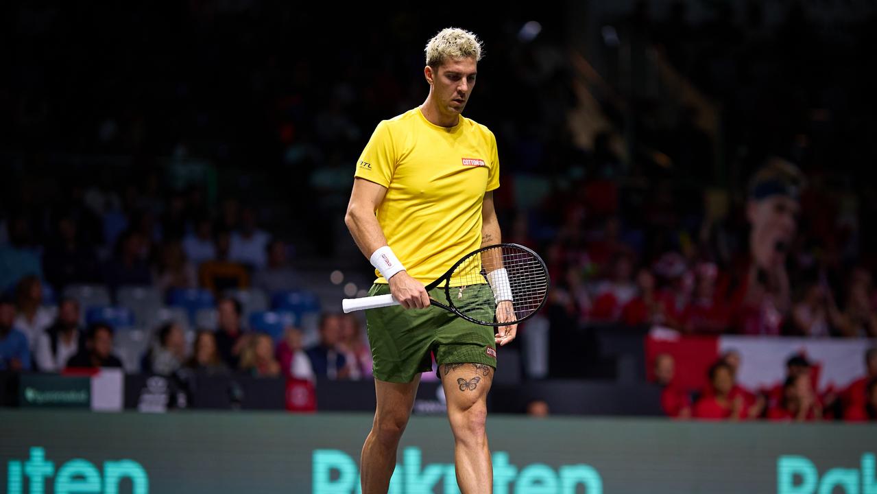 Thanasi Kokkinakis has the ‘firepower’ to excel in Davis Cup. Picture: Fran Santiago/Getty Images