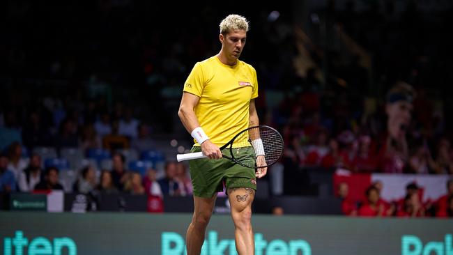 Thanasi Kokkinakis has the ‘firepower’ to excel in Davis Cup. Picture: Fran Santiago/Getty Images