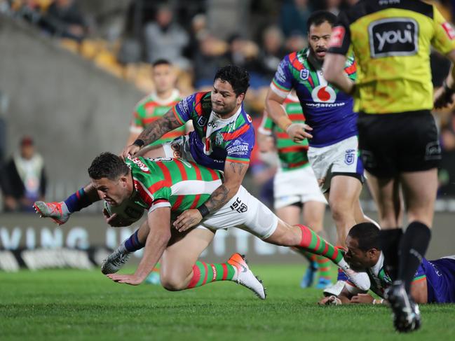 Sam Burgess played in the most recent game at Mt Smart. Picture: NRL Images.