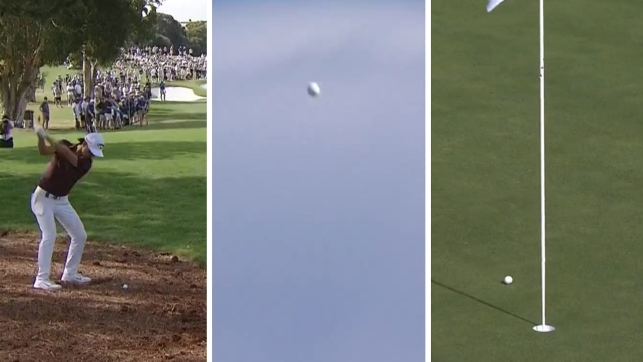 ‘You are kidding me… stop it!’ Aussie’s wild shot stuns in ‘emulation of Tiger’