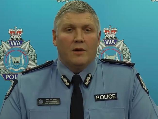 WA Deputy Commissioner Col Blanch has spoken about threats against the Premier.