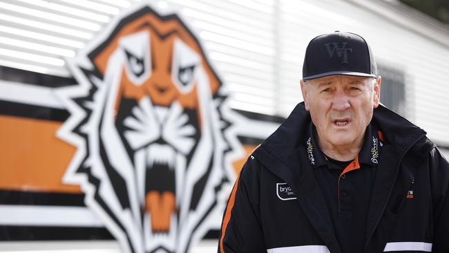 Tim Sheens is set to make big roster changes at the Wests Tigers. Picture: Mark Evans/Getty Images