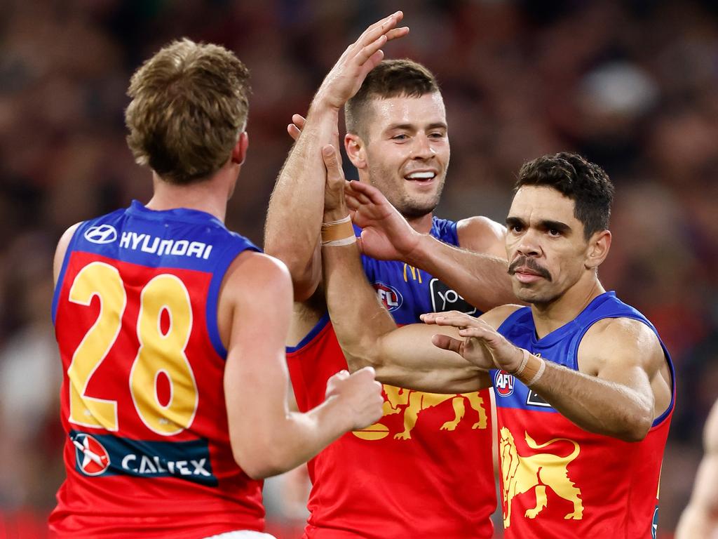 The Lions were more dominant than the scoreboard suggested. (Photo by Michael Willson/AFL Photos via Getty Images)